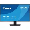 Ecran IIYAMA 24'' Noir dalle IPS Ultra mince 16:9 1920x1080 1ms 120Hz 350cd/m² 1500:1 HPs DP HDMI Systeme audio intégré Reduc…