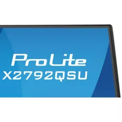 Ecran IIYAMA 27'' Noir dalle IPS LED Ultra mince 16:9 2560x1440 3ms 350 cd/m² 120Hz HDMI Displayport 2xUSB (3.2) Haut parleurs…