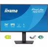 Ecran IIYAMA 24'' Noir dalle IPS Ultra mince 16:9 1920x1080 1ms 120Hz 350cd/m² 1500:1 HPs DP HDMI Reduc fatigue oculaire 15cm…