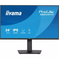 Ecran IIYAMA 24'' Noir dalle IPS Ultra mince 16:9 1920x1080 1ms 120Hz 350cd/m² 1500:1 HPs DP HDMI Reduc fatigue oculaire 15cm…