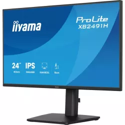 Ecran IIYAMA 24'' Noir dalle IPS Ultra mince 16:9 1920x1080 1ms 120Hz 350cd/m² 1500:1 HPs DP HDMI Reduc fatigue oculaire 15cm…