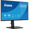 Ecran IIYAMA 24'' Noir IPS Ultra mince 16:9 1920x1080 1ms 120Hz 350cd/m² 1500:1 HPs DP HDMI Reduc fatigue oculaire 15cm pied…