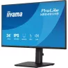 Ecran IIYAMA 24'' Noir IPS Ultra mince 16:9 1920x1080 1ms 120Hz 350cd/m² 1500:1 HPs DP HDMI Reduc fatigue oculaire 15cm pied…