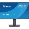 Ecran IIYAMA 23,8" Noir IPS Ultra Mince 16:9 1ms 1920x1080 350cd/m² 120Hz HDMI DisplayPort 2xUSB HUB HPs TCO 15cm pied…