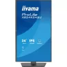 Ecran IIYAMA 23,8" Noir IPS Ultra Mince 16:9 1ms 1920x1080 350cd/m² 120Hz HDMI DisplayPort 2xUSB HUB HPs TCO 15cm pied…