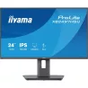 Ecran IIYAMA 24'' Ultra mince Noir IPS 1920x1080 16:9 120Hz 4ms 350cd/m² HDMI DP USB-HUB (2x 3.2 + 2xC) HPs 2 x 2W 15cm pied…