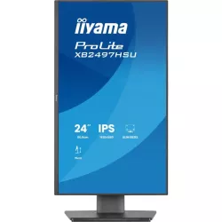 Ecran IIYAMA 24'' Ultra mince Noir IPS 1920x1080 16:9 120Hz 4ms 350cd/m² HDMI DP USB-HUB (2x 3.2 + 2xC) HPs 2 x 2W 15cm pied…