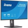 Ecran IIYAMA 24'' Ultra mince Noir IPS 1920x1080 16:9 120Hz 4ms 350cd/m² HDMI DP USB-HUB (2x 3.2 + 2xC) HPs 2 x 2W 15cm pied…