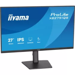 Ecran IIYAMA 27'' Noir dalle IPS Ultra mince 16:9 2560x1440 1ms 75Hz 350cd/m² 1000:1 HDMI DP HPs 2x2W VESA 100x100 15cm pied…