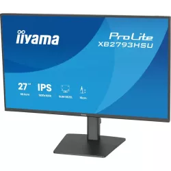 Ecran IIYAMA 27'' Dalle IPS Ultra mince 1920x1080 16:9 120Hz 1ms 350 cd/m² HPs HDMI DisplayPort USB HUB (2x2.0) HPs 15cm pied…
