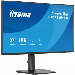Ecran IIYAMA 27 Ultra mince IPS 1920x1080 144Hz 3ms 16:9 3ms 300cd/m² HDMI USB-C 2xUSB Haut-parleurs 15cm pied réglable en…