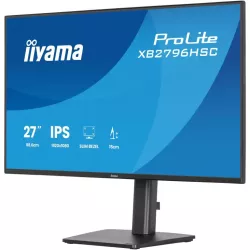 Ecran IIYAMA 27 Ultra mince IPS 1920x1080 144Hz 3ms 16:9 3ms 300cd/m² HDMI USB-C 2xUSB Haut-parleurs 15cm pied réglable en…