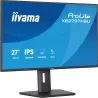 Ecran IIYAMA 27" Noir Ultra mince dalle IPS 16:9 1920x1080 120Hz 350 cd/m² 4ms DP HDMI HPs 4xUSB HUB (2x3.2 2xType C) HPs 15cm…
