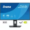 Ecran IIYAMA 27" Noir Ultra mince dalle IPS 16:9 1920x1080 120Hz 350 cd/m² 4ms DP HDMI HPs 4xUSB HUB (2x3.2 2xType C) HPs 15cm…