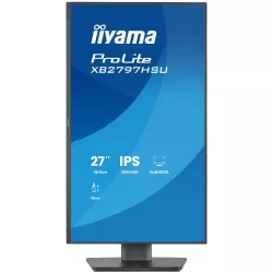 Ecran IIYAMA 27" Noir Ultra mince dalle IPS 16:9 1920x1080 120Hz 350 cd/m² 4ms DP HDMI HPs 4xUSB HUB (2x3.2 2xType C) HPs 15cm…