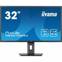 Ecran IIYAMA 31,5 Noir 3ms dalle IPS 2560x1440 100Hz 250 cd/m² 2xHDMI 1xDisplayPort 3xUSB HUB (3.2) HPs VESA 100x100 15cm pied…
