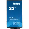 Ecran IIYAMA 31,5 Noir 3ms dalle IPS 2560x1440 100Hz 250 cd/m² 2xHDMI 1xDisplayPort 3xUSB HUB (3.2) HPs VESA 100x100 15cm pied…