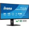 Ecran IIYAMA 34 VA 21:9 incurvé 1500R 3440x1440 0.4ms 120Hz 350 cd/m² HPs 2xHDMI DP 1xUSB-C 4xUSB(2x3.2 2xType C) 1 dock USB-C…