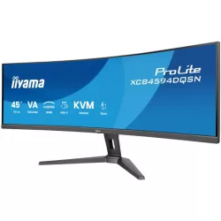 Ecran IIYAMA 44,5 Noir VA 32:9 incurvé 0.8ms 5120x1440 165Hz 450cd/m² 1xDP 2xHDMI 1xUSB-C 3xUSB HUB(3.2) com KVM Docking USB-C…