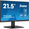 Ecran IIYAMA 21.5 Noir IPS 16:9 1ms ULTRA MINCE 1920x1080 100Hz 300 cd/m² 1ms HDMI Displayport HPs 2x1W Réduc lumière bleue 3…