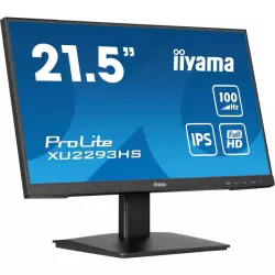 Ecran IIYAMA 21.5 Noir IPS 16:9 1ms ULTRA MINCE 1920x1080 100Hz 300 cd/m² 1ms HDMI Displayport HPs 2x1W Réduc lumière bleue 3…