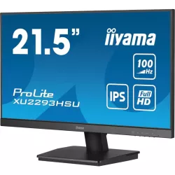 Ecran IIYAMA 21.5 Noir IPS 16:9 1ms Ultra mince 1920x1080 100Hz 300 cd/m² 1xHDMI 1xDP 2x2W Haut-parleurs 2xUSB HUB 2.0 3 côtés…