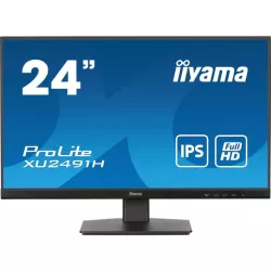 Ecran IIYAMA 24'' Noir dalle IPS Ultra mince 16:9 1920x1080 0.5ms 100Hz 300cd/m² 1300:1 HDMI DP VESA 100x100 3 côtés sans…