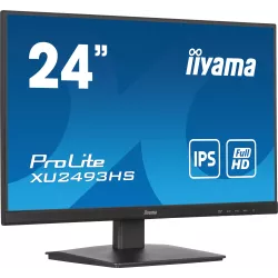 Ecran IIYAMA 23,8'' Noir dalle IPS Ultra mince 16:9 1920x1080 0.5ms 100Hz 250 cd/m² HDMI Displayport HPs VESA 100x100 TCO…