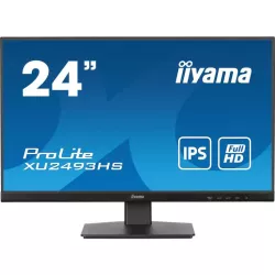 Ecran IIYAMA 23,8'' Noir dalle IPS Ultra mince 16:9 1920x1080 0.5ms 100Hz 250 cd/m² HDMI Displayport HPs VESA 100x100 TCO…