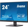 Ecran IIYAMA 23,8'' Noir dalle IPS Ultra mince 16:9 1920x1080 0.5ms 100Hz 250 cd/m² HDMI Displayport HPs VESA 100x100 TCO…