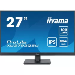 Ecran IIYAMA 27 dalle IPS ULTRA MINCE 2560x1440 0.4ms 100Hz 250 cd/m² HDMI DisplayPort USB HUB (4x3.0) HPs TCO VESA 100x100…