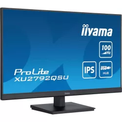 Ecran IIYAMA 27 dalle IPS ULTRA MINCE 2560x1440 0.4ms 100Hz 250 cd/m² HDMI DisplayPort USB HUB (4x3.0) HPs TCO VESA 100x100…