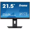 Ecran IIYAMA 21.5 Noir IPS 16:9 1ms ULTRA MINCE 1920x1080 250 cd/m² 3ms VGA HDMI Displayport HPs 2x1W Pied réglable en hauteur…