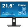 Ecran IIYAMA 21.5 Noir IPS 16:9 1ms Ultra Mince 1920x1080 100Hz 300 cd/m² HDMI DP 2xHPs 2xUSB HUB 2.0 15cm pied réglable en…