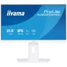 Ecran IIYAMA 21.5" Blanc IPS 16:9 1ms Ultra Mince 1920x1080 100Hz 300 cd/m² HDMI DP HPs 2xUSB HUB 2.0 15cm pied réglable en…