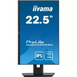 Ecran IIYAMA 23'' LED IPS 16:10 4ms1920x1080 VGA HDMI DisplayPort Hub USB 13cm pied réglable en haute Pivot XUB2395WSU-B5