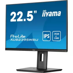 Ecran IIYAMA 23'' LED IPS 16:10 4ms1920x1080 VGA HDMI DisplayPort Hub USB 13cm pied réglable en haute Pivot XUB2395WSU-B5