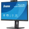 ECRAN 23.8 IIYAMA dalle IPS avec Webcam et microphone 4ms 1920x1080 250 cd/m2 100Hz HDMI DisplayPort USB-HUB(3x3.2) Haut…