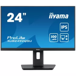 Ecran IIYAMA 23,8 Noir IPS 16:9 0.5ms WQHD 2560x1440 300 cd/m² 100Hz 1xHDMI 1xDisplayPort 3xUSB HUB (3.2) Haut parleurs 15cm…