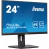 Ecran IIYAMA 23,8'' Noir dalle IPS Ultra mince 16:9 1920x1080 0.5ms 100Hz 250 cd/m² HDMI DP HPs 15cm pied réglable en hauteur…