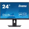 Ecran IIYAMA 23,8'' Noir dalle IPS Ultra mince 16:9 1920x1080 0.5ms 100Hz 250 cd/m² HDMI DP HPs 15cm pied réglable en hauteur…