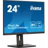Ecran IIYAMA 24,1'' 1920x1200 16:10 IPS sans bordure sur 3 côtés 4ms 300 cd/m² 1xHDMI 1xDisplayPort 4xUSB 1xUSB-C HPs 2x2W…