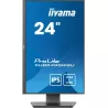 Ecran IIYAMA 24,1'' 1920x1200 16:10 IPS sans bordure sur 3 côtés 4ms 300 cd/m² 1xHDMI 1xDisplayPort 4xUSB 1xUSB-C HPs 2x2W…