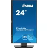 Ecran IIYAMA 24'' Ultra mince Noir IPS 1920x1080 100Hz 1ms 300cd/m² HDMI DP USB-C dock USB-C 3xUSB (3.2) Haut-parleurs 15cm…
