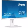 Ecran IIYAMA 24'' Ultra mince Blanc IPS 1920x1080 100Hz 1ms 300cd/m² HDMI DP USB-C dock USB-C 3xUSB (3.2) Haut-parleurs 15cm…