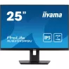 Ecran IIYAMA 25'' IPS 4ms 16:10 1920x1200 VGA HDMI DisplayPort HUB USB (2x2.0) 15cm pied réglable en hauteur Pivot /…