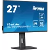 Ecran IIYAMA 27 dalle IPS ULTRA MINCE 4K 3840x2160 4ms 350 cd/m² HDMI DisplayPort 3xUSB 3.2 USB-C 2xHPs 15cm pied réglable…