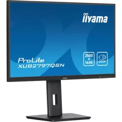 Ecran IIYAMA 27 Noir dalle IPS 16:9 1ms Ultra mince 2560x1440 100Hz 300cd/m² 1xHDMI 1xDP 1xUSB-C 1xUSB-C dock 3xUSB HUB 3.2…
