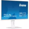 Ecran IIYAMA 27" Blanc Ultra mince dalle IPS 16:9 2560x1440 100Hz 300 cd/m² 1ms haut parleur DP HDMI 2xHPs 2xUSB 15cm pied…