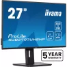 Ecran IIYAMA 27 Noir Ultra mince dalle IPS 16:9 3840x2160 350 cd/m2 4ms HDMI DisplayPort USB-C 4xUSB commutateur KVM USB-C…